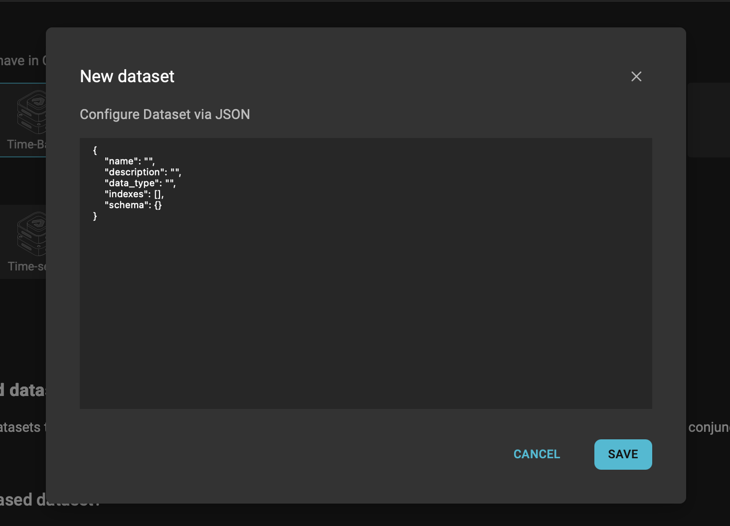 New dataset